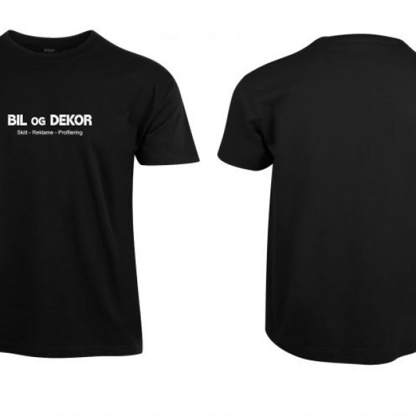 Bil og Dekor T-skjorte